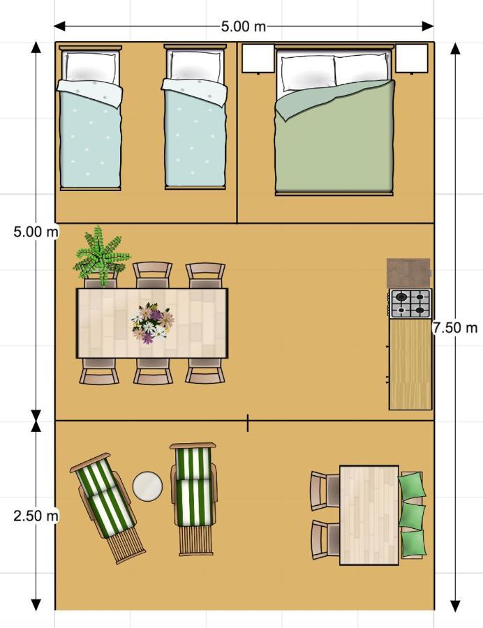 Tente Lodge La Plage Autet Eksteriør bilde